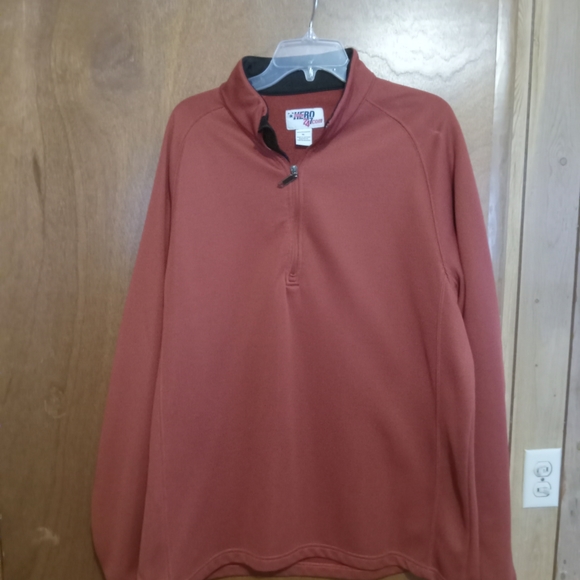Mens long sleeve quarter zip pullover sz XL - Picture 2 of 2